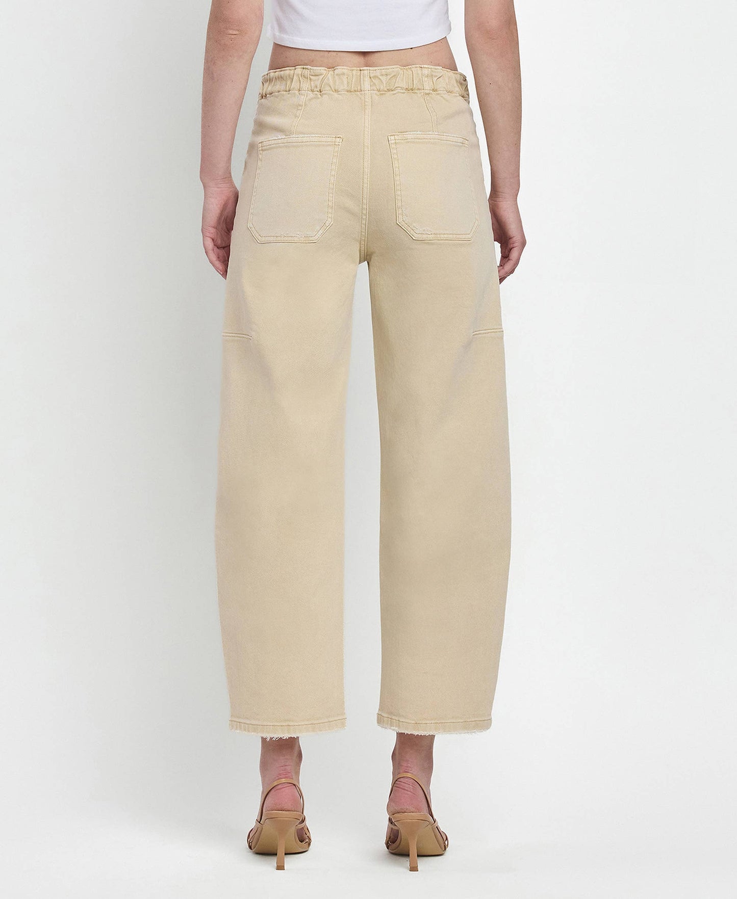 SUPER HIGH RISE BARREL JEANS F5831VBG