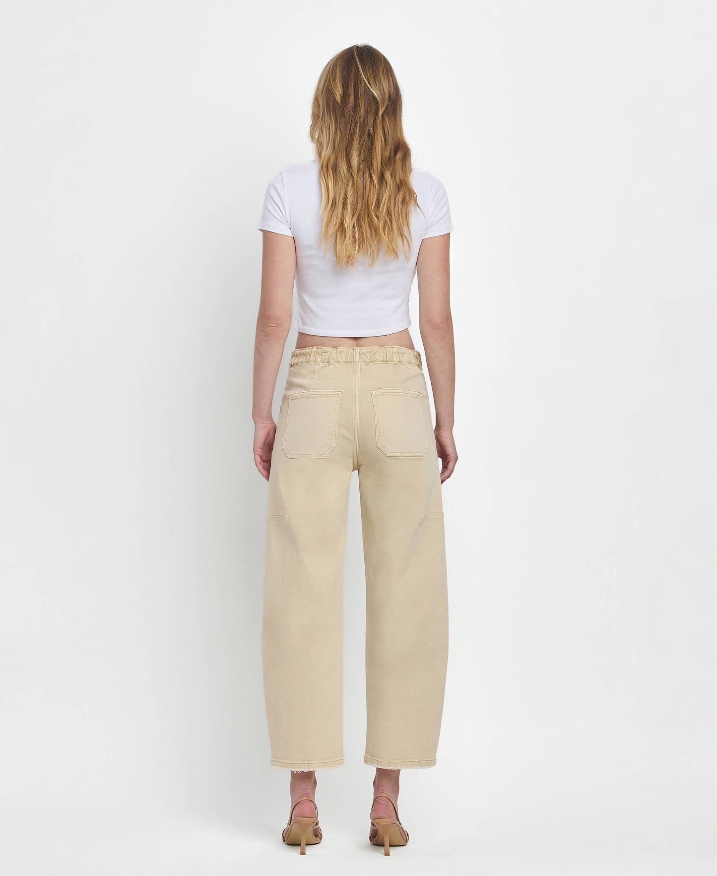 SUPER HIGH RISE BARREL JEANS F5831VBG