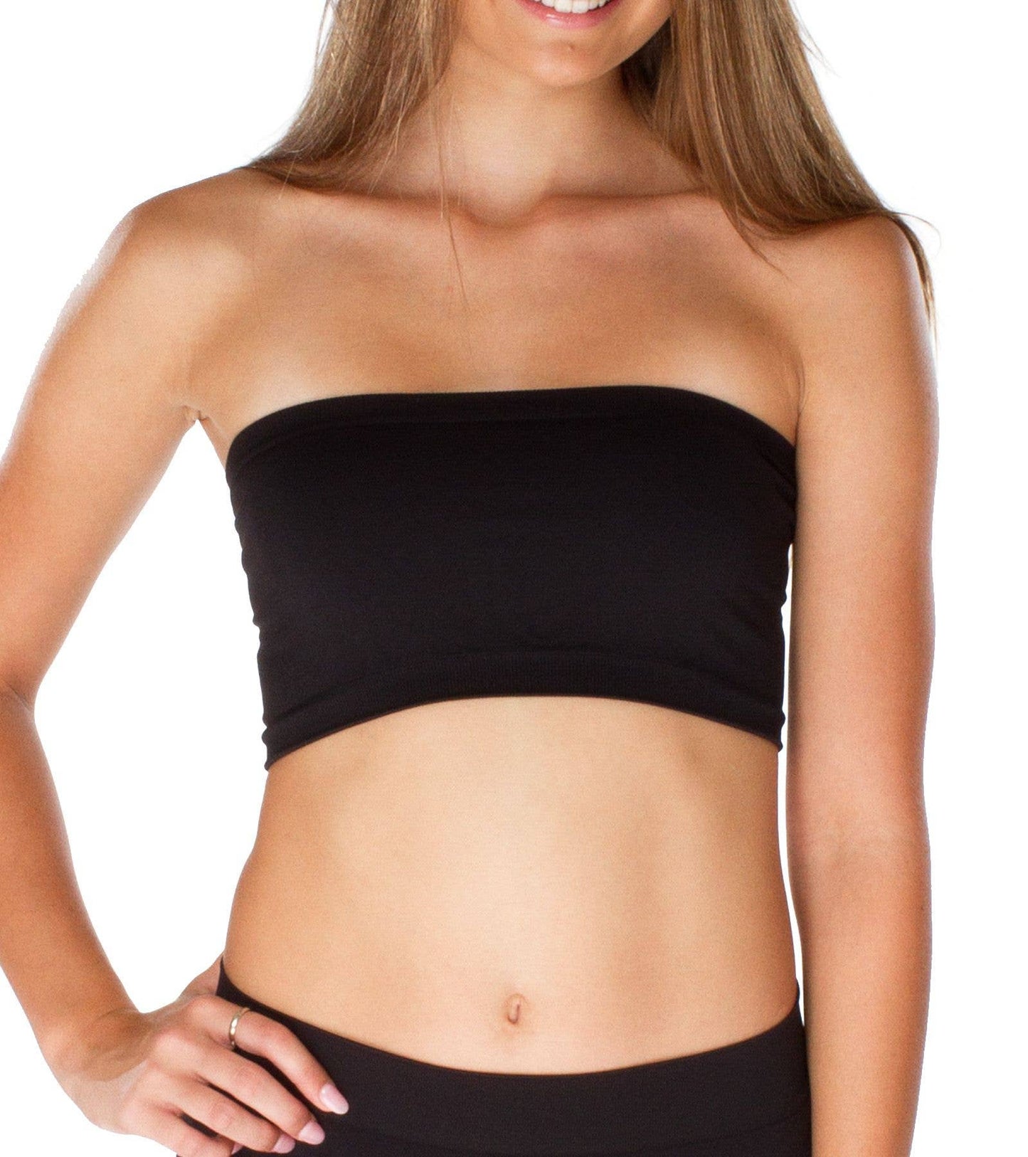 Seamless Bandeau Top Junior/Women's One Size - 15 COLORS!
