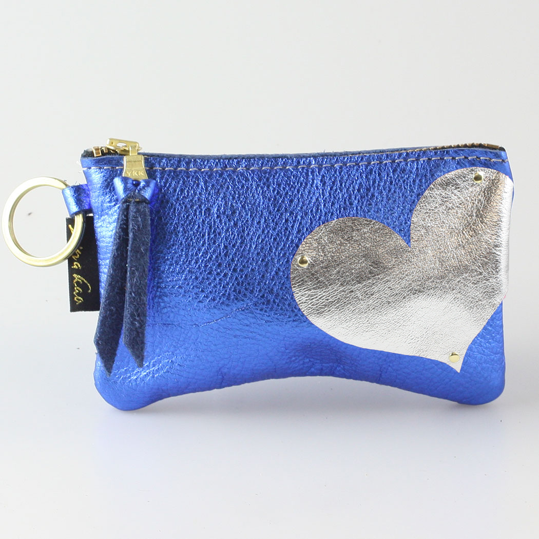 The Kara Wallet: Side Heart Applique